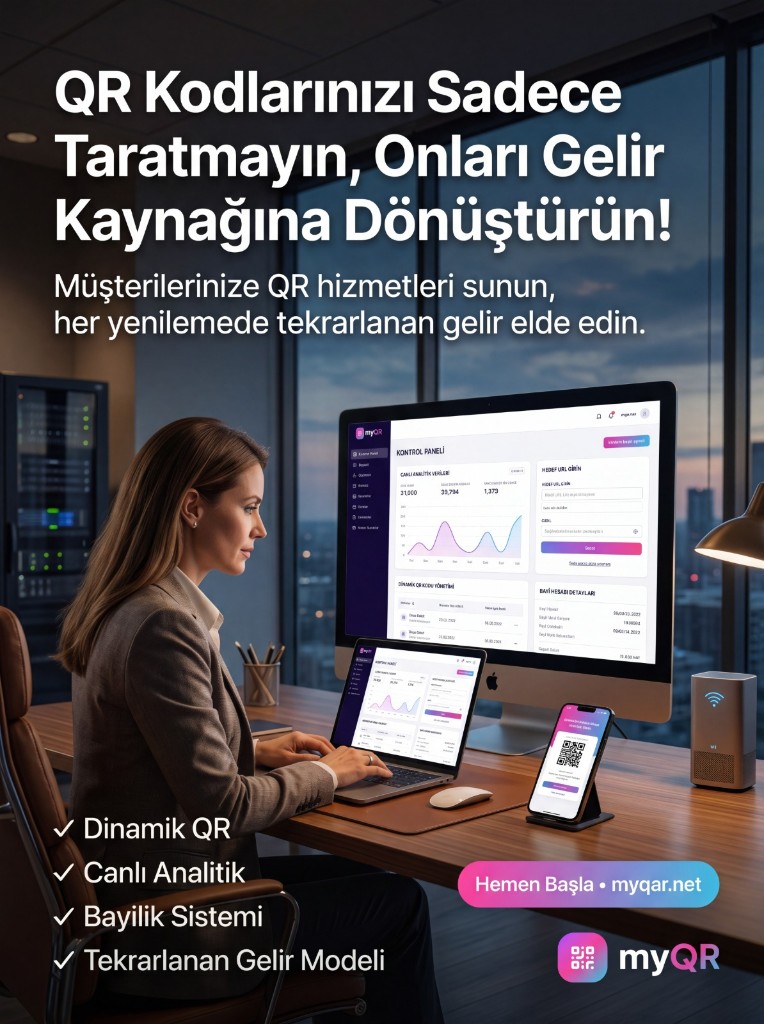myQR profesyonel QR kod yönetim platformu